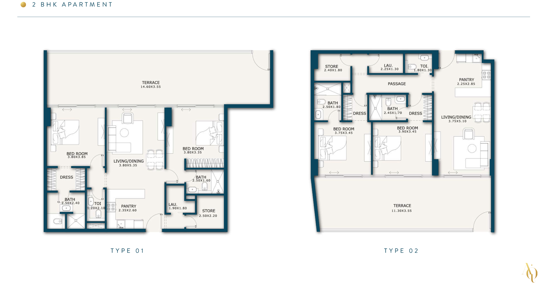 2 Bedroom